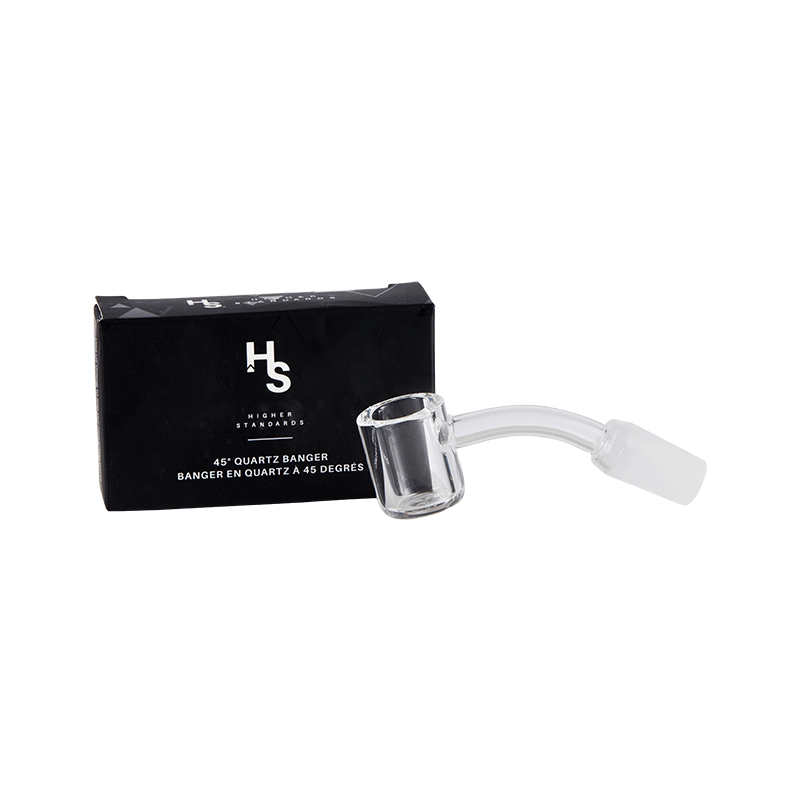 Higher Standards 45 Degree Quartz Banger