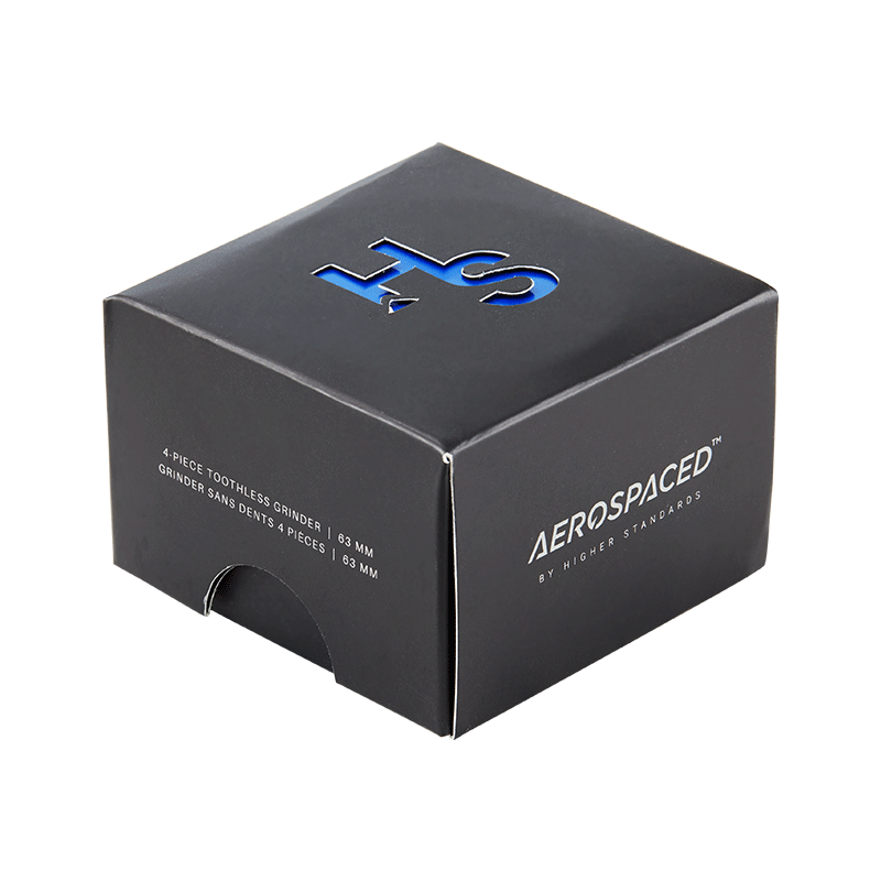 Aerospaced by HS 4 Piece Toothless Grinder 2.5
