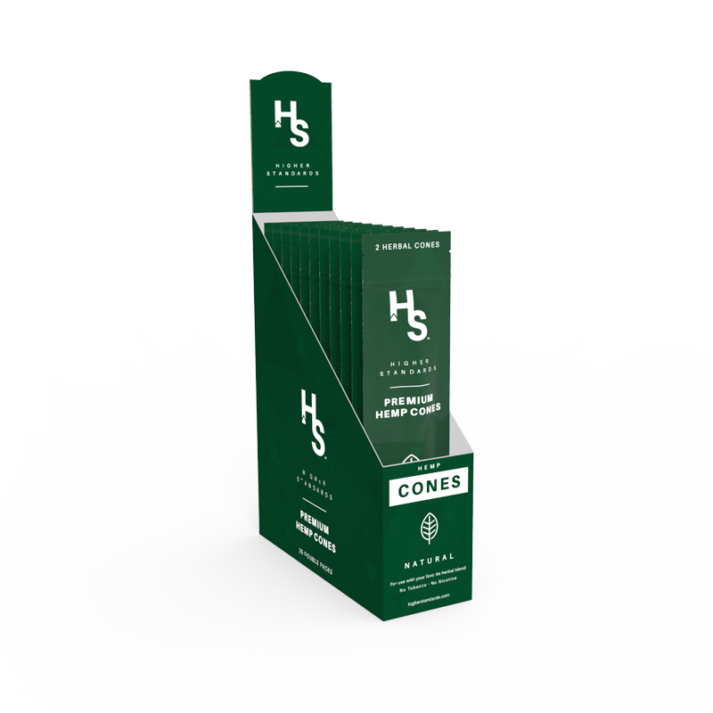 Higher Standards Cones Box of 15 Pack of 2