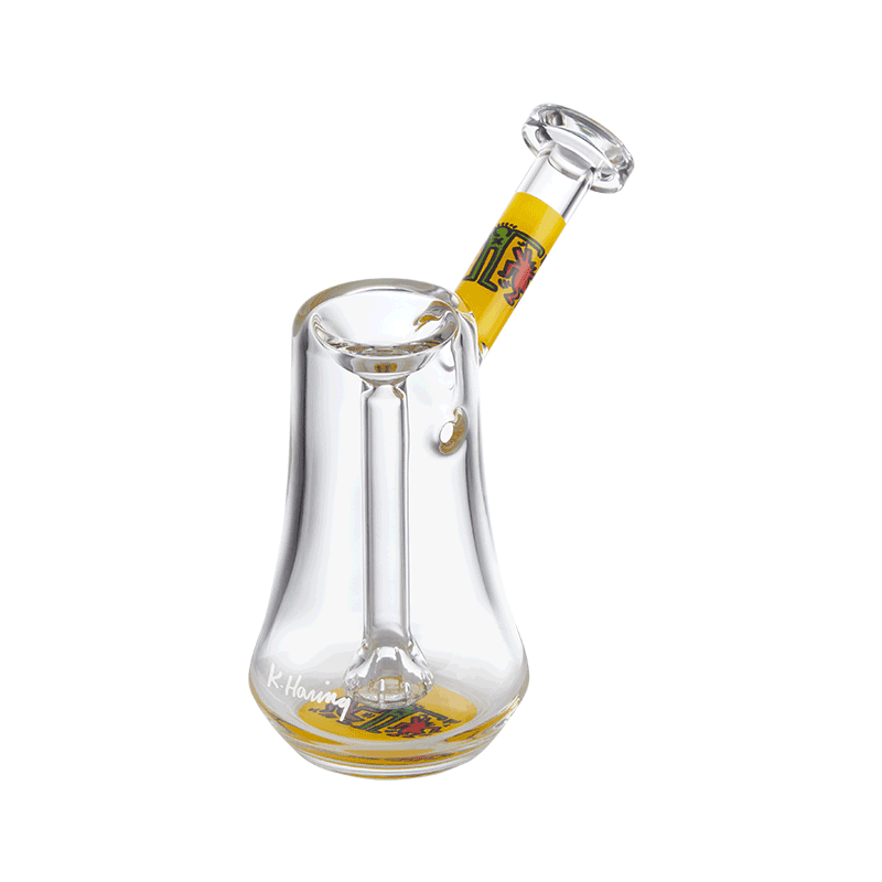 K.Haring Glass Bubbler