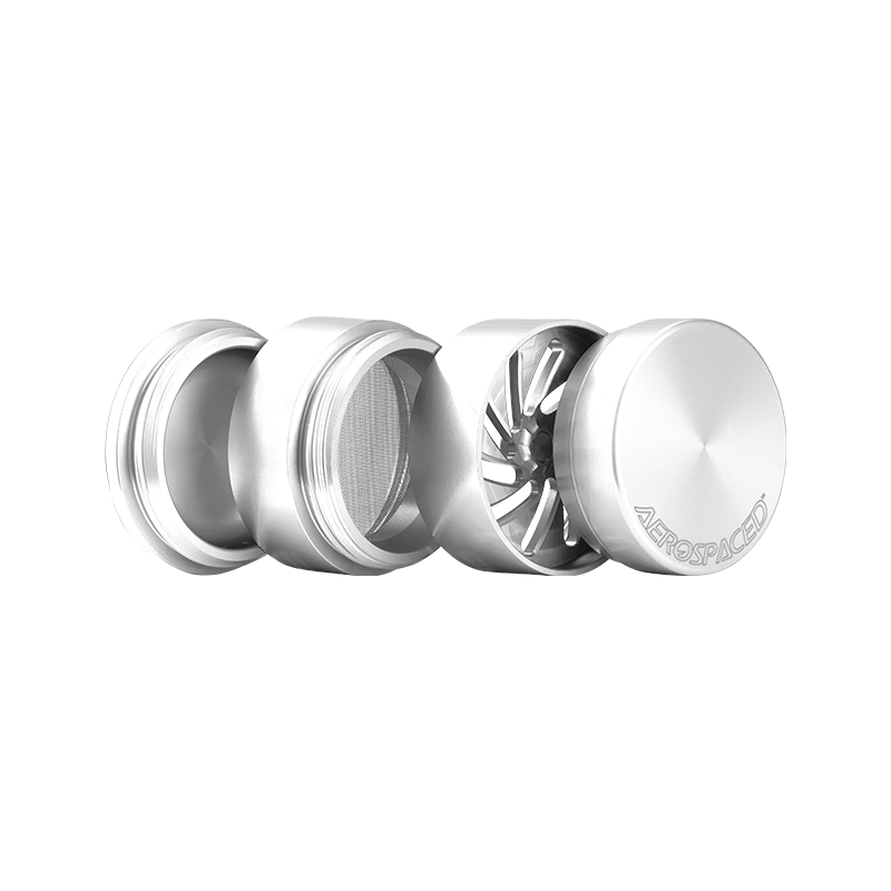 Aerospaced by Higher Standards - 4 Piece Toothless Grinder - 2.0"