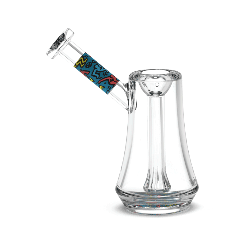 K.Haring Glass Bubbler