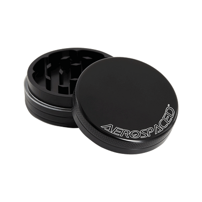 Aerospaced by HS 2 Piece Grinder 2.0"(50mm) Black