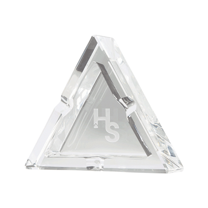Higher Standards Glass Ashtray Clear