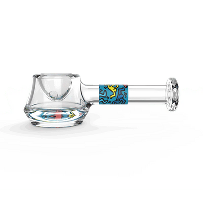 K.Haring Glass Spoon Pipe