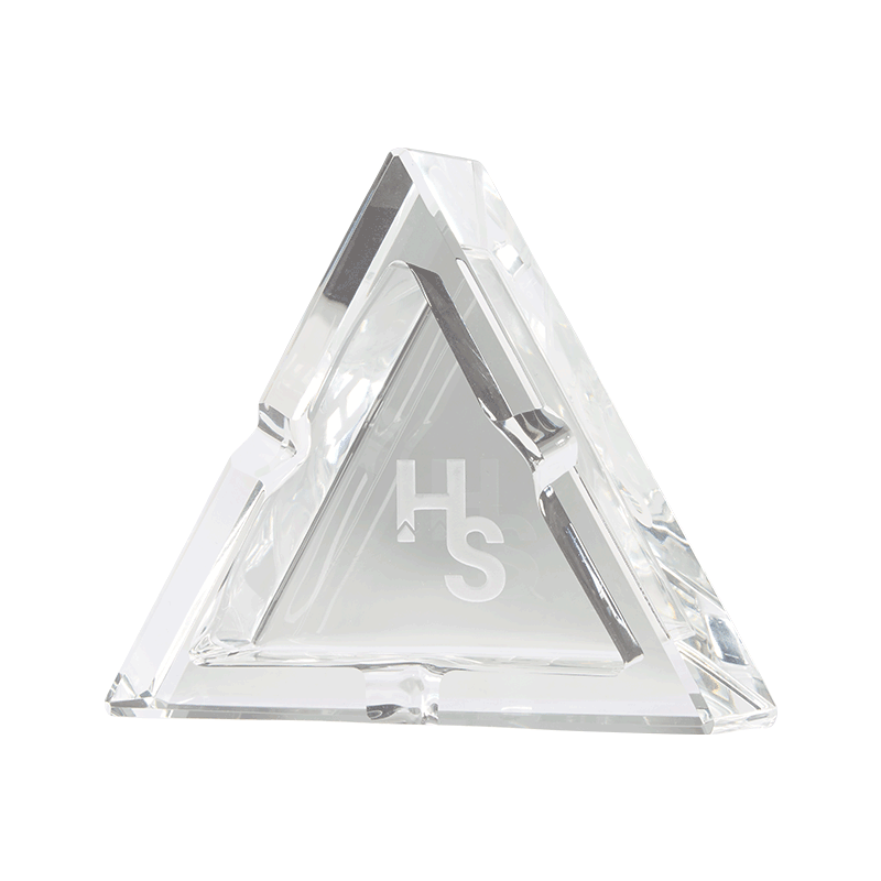 Higher Standards Premium Crystal Ashtray