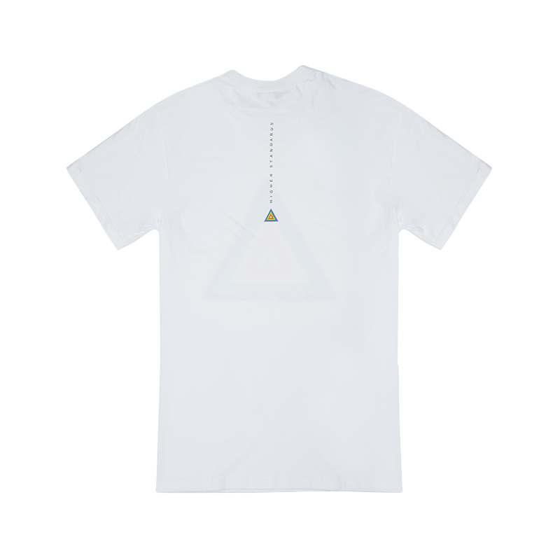 Higher Standards Pride Concentric Triangle Tee